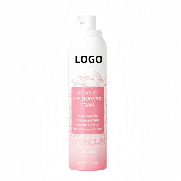 our dry shampoo foam that eliminates oiliness and styling product residue from hair and scalp. Simply shake the bottle well before use, dispense mousse into your palm, apply to the hair roots, brush through and style as desired.