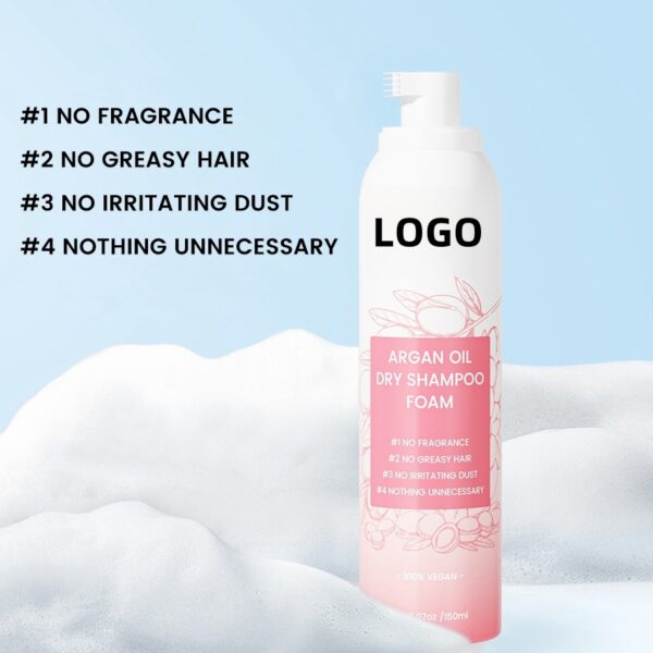 this dry shampoo mousse is expertly designed to be 100% Fragrance Free. Using plant-based cleansing agents like rice-starch, our dry shampoo foam makes a foolproof choice even for the most sensitive skin types and works great without any ifs and buts.