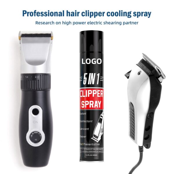 Blade coolant, disinfectant, lubricant, cleaner and rust pre-treatment expertly packaged into a single, convenient aerosol can