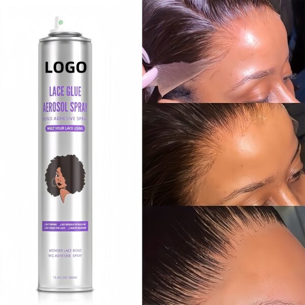 Introducing our Lace Melt Spray, the ultimate solution for achieving a flawless, natural-looking wig application. This spray is designed to seamlessly melt the lace onto your scalp and hairline, creating an undetectable finish.