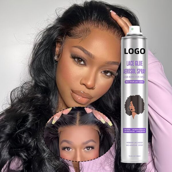 Introducing our Lace Melt Spray, the ultimate solution for achieving a flawless, natural-looking wig application. This spray is designed to seamlessly melt the lace onto your scalp and hairline, creating an undetectable finish.